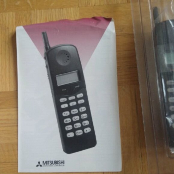NEW OPEN BOX Mitsubishi AH-5000 Vintage Cell Mobile Phone RARE - Picture 5 of 8